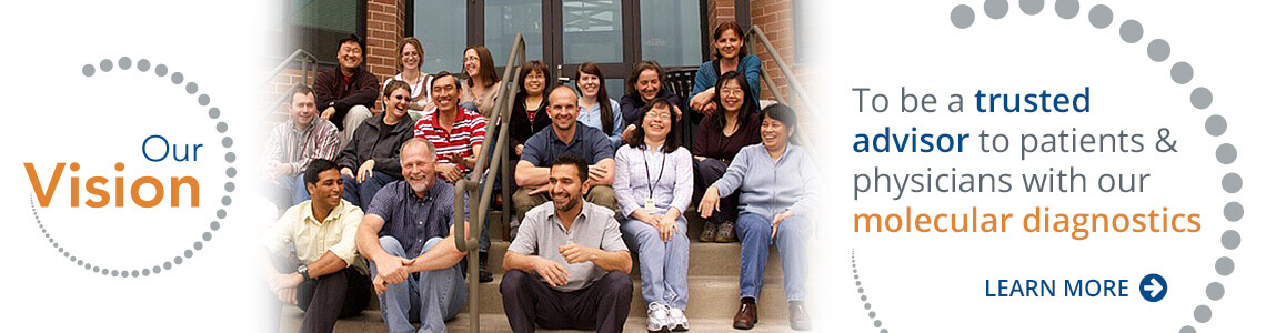 Myriad is Transforming patients' live with ou pioneering molecular diagnostics.